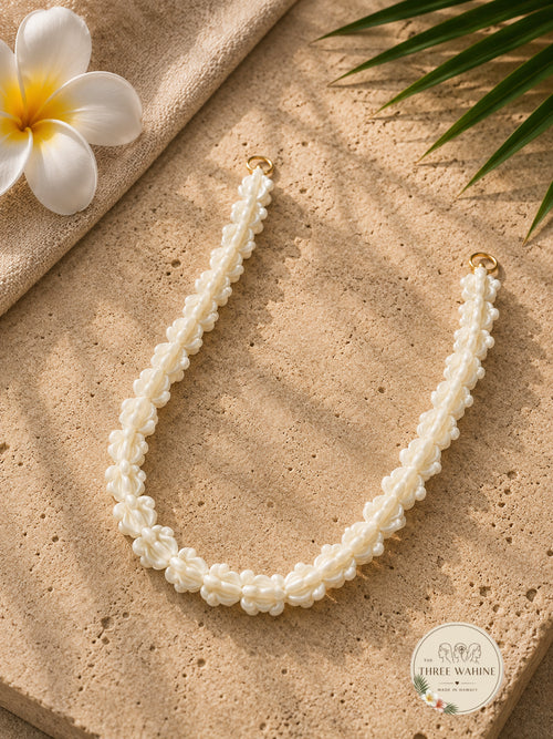 Crown Flower Single Strand Purse Lei
