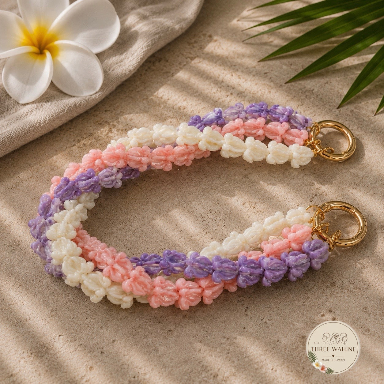 Crown Flower Single Strand Purse Lei