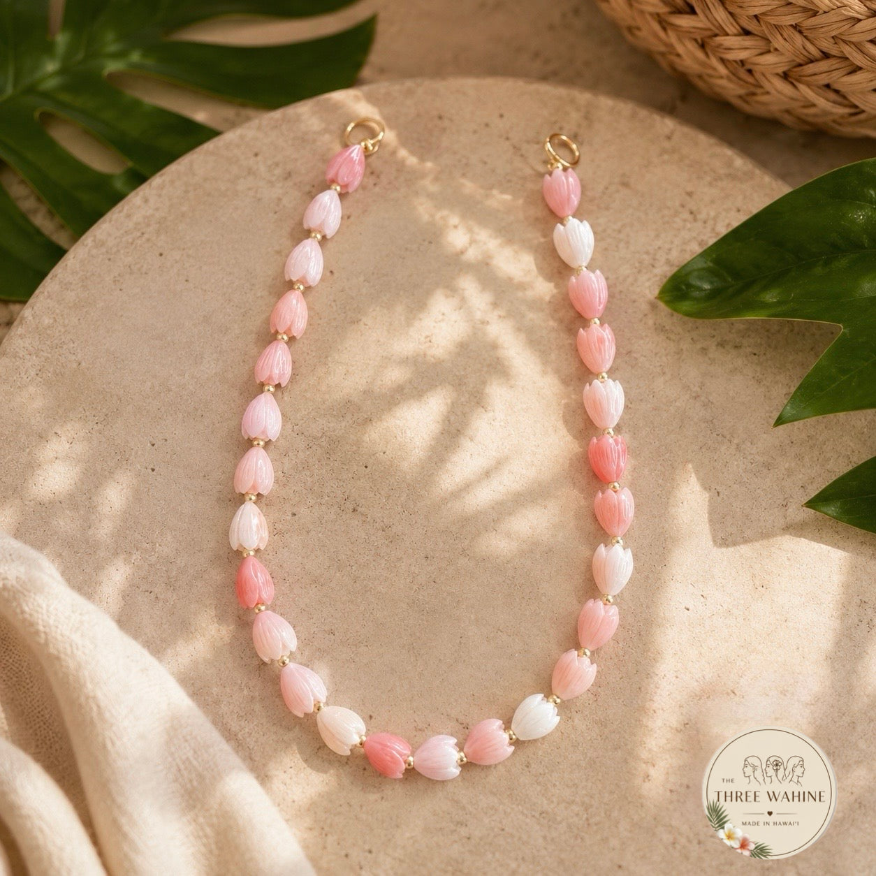 Pikake Single Strand Purse Lei