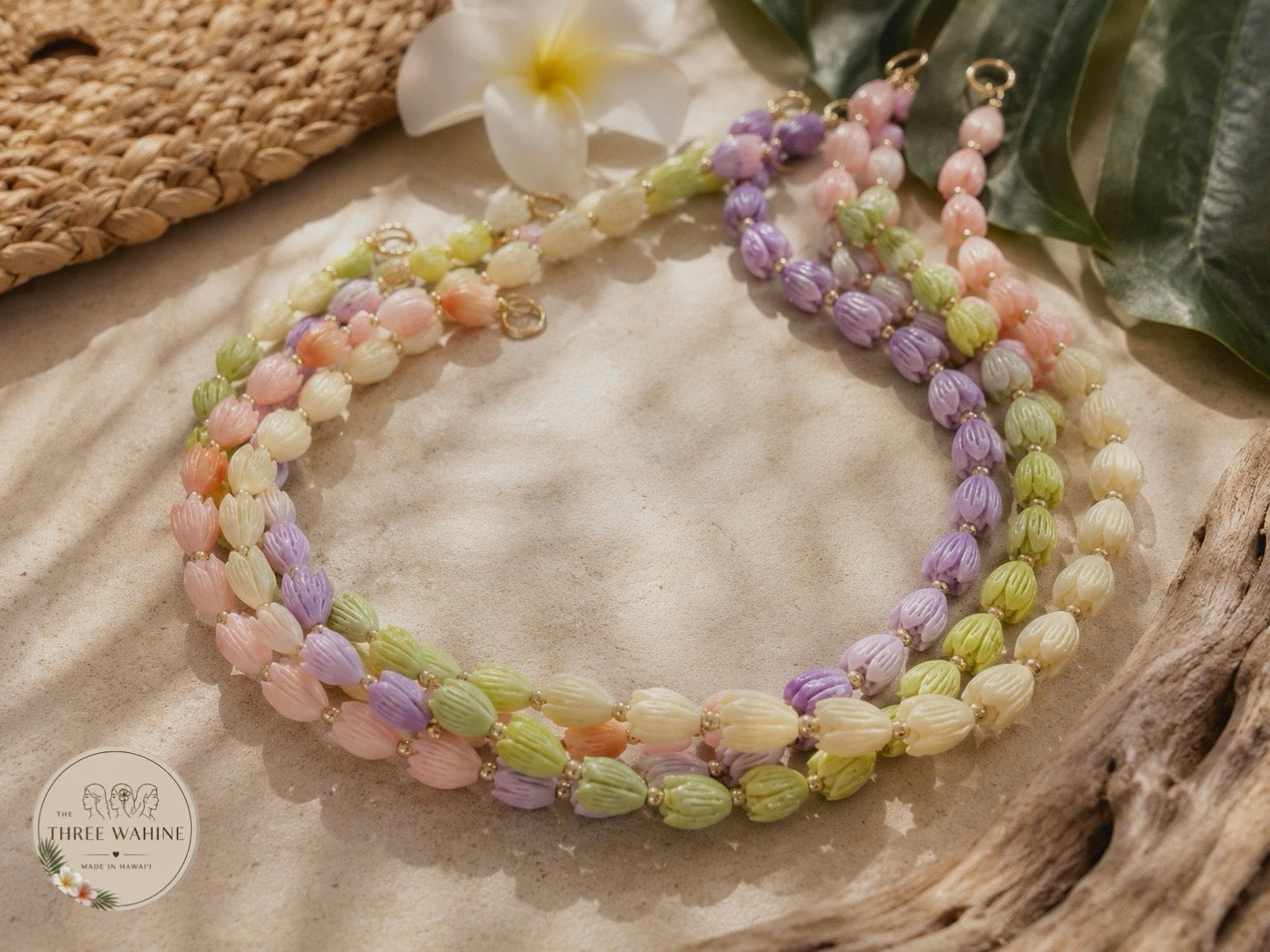 Pikake Single Strand Purse Lei